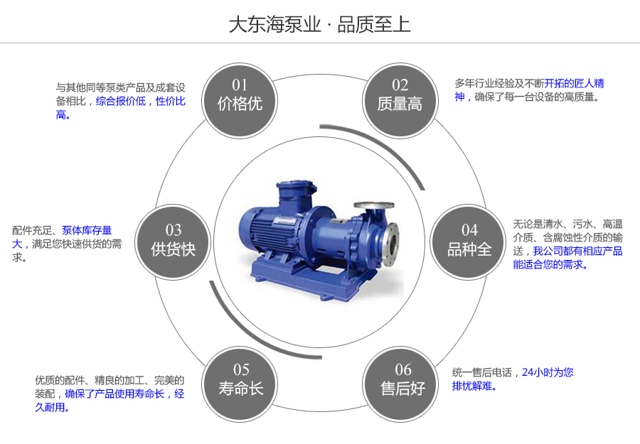 大东海泵业磁力离心泵质量保证图